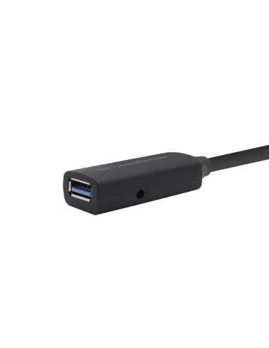 AISENS Cable USB 3.0 Prolongador Con Amplificador, Tipo A M-A H, Negro, 5.0m