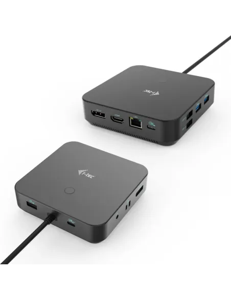 i-tec USB-C HDMI Dual DP Docking Station with Power Delivery 100 W + Universal Charger 100 W
