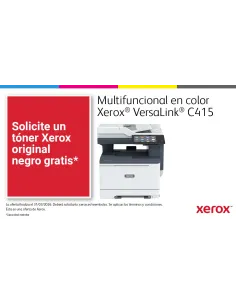 Xerox VersaLink C415 A4 40 ppm Copia impresión escaneado fax a doble cara PS3 PCL5e 6 2 bandejas 251 hojas 2