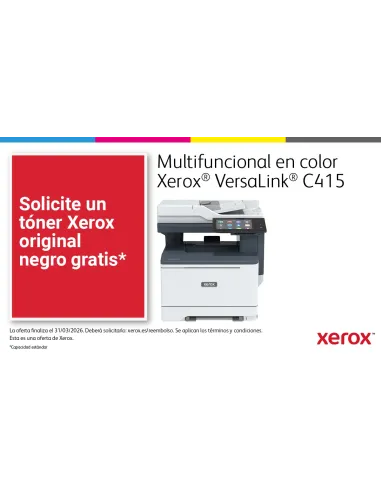 Xerox VersaLink C415 A4 40 ppm Copia impresión escaneado fax a doble cara PS3 PCL5e 6 2 bandejas 251 hojas