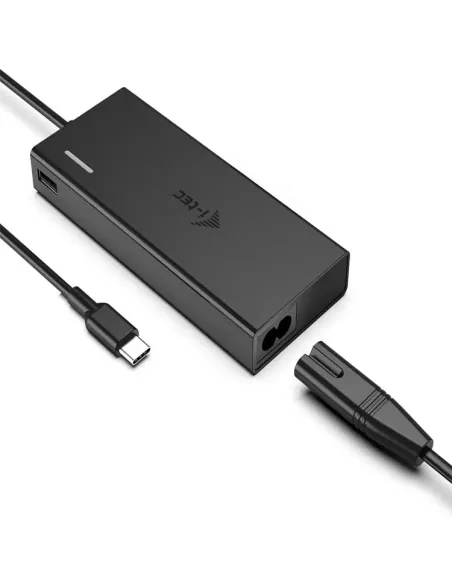 i-tec Metal USB-C Nano Dock HDMI VGA with LAN + Universal Charger 77 W