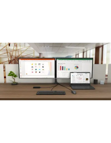i-tec USB-C Dual Display Docking Station with Power Delivery 100 W + Universal Charger 100 W