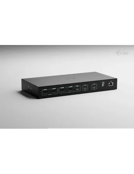 i-tec USB-C KVM Dock PRO for Three Hosts, Dual Video, with 2x Power Delivery, max 92W