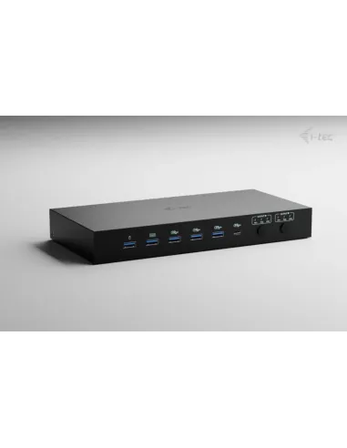 i-tec USB-C KVM Dock PRO for Three Hosts, Dual Video, with 2x Power Delivery, max 92W
