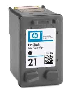 HP 21 Black Inkjet Print Cartridge cartucho de tinta Original Negro 2
