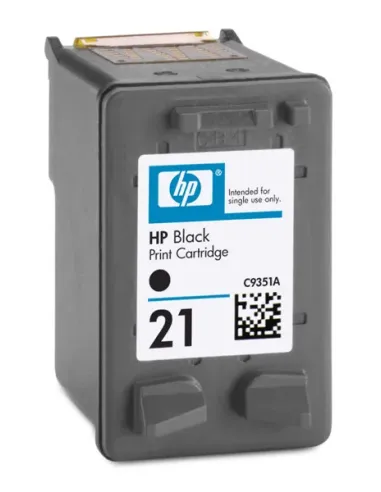 HP 21 Black Inkjet Print Cartridge cartucho de tinta Original Negro