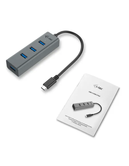 i-tec Metal USB-C HUB 4 Port
