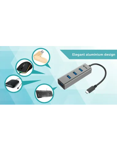 i-tec Metal USB-C HUB 4 Port