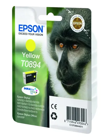 Epson Monkey Cartucho T0894 amarillo