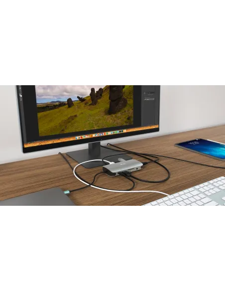 i-tec Metal USB-C Travel Nano Dock HDMI VGA with LAN + Power Delivery 100 W