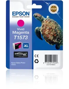 Epson Turtle Cartucho T1573 magenta vivo