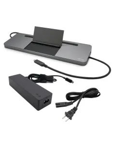 i-tec Metal SB-C Ergonomic 4K 3x Display Docking Station with Power Delivery 85 W + Universal Charger 100 W