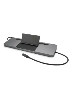 i-tec Metal SB-C Ergonomic 4K 3x Display Docking Station with Power Delivery 85 W + Universal Charger 100 W 2