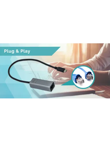 i-tec Metal USB-C Gigabit Ethernet Adapter
