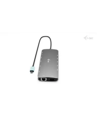 i-tec Metal USB-C Nano 3x Display Dock, 2x HDMI 1x USB-C video with Power Delivery 140W + Universal Charger 140 W