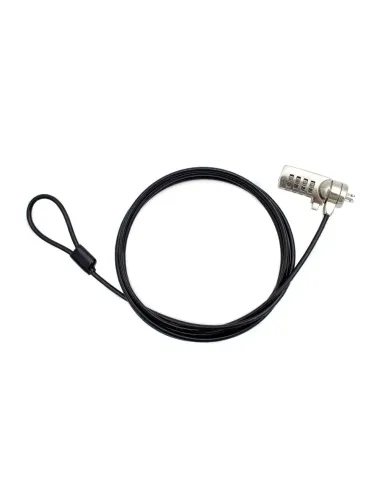 Cable seguridad para portatil nilox combinacion 4 digitos 1.5m