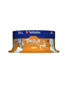 Verbatim 43538 DVD en blanco 4,7 GB DVD-R 25 pieza(s) 2