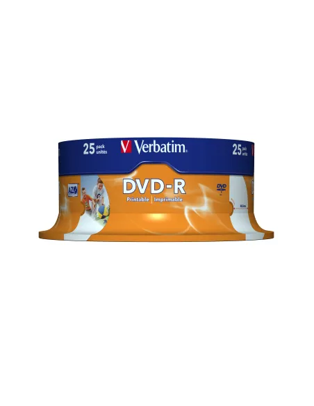 Verbatim 43538 DVD en blanco 4,7 GB DVD-R 25 pieza(s)