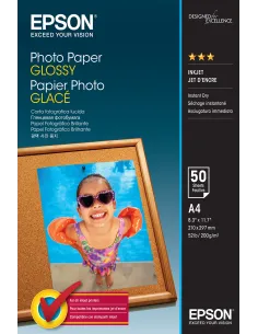 Epson Photo Paper Glossy - A4 - 50 Hojas