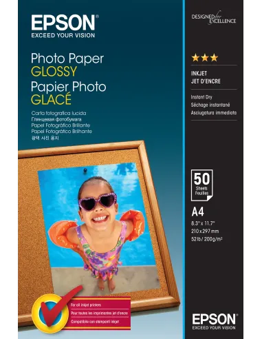 Epson Photo Paper Glossy - A4 - 50 Hojas