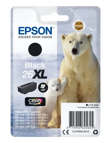 Epson Cartucho 26XL negro