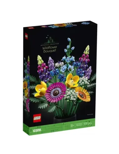 Lego botanical collection ramo de flores silvestres
