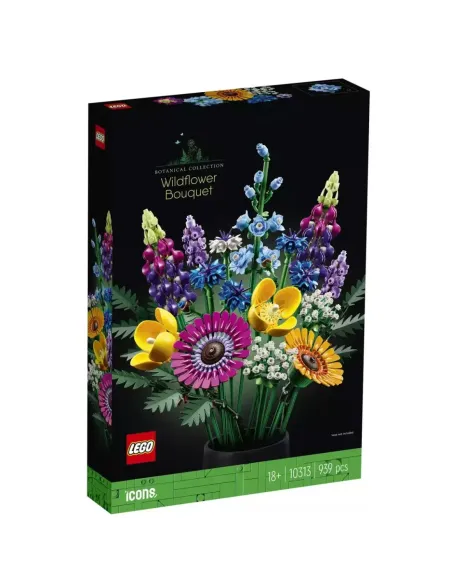 Lego botanical collection ramo de flores silvestres