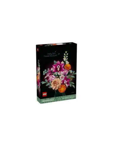 Lego ramo de flores fantasía en rosa