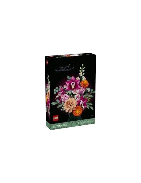 Lego ramo de flores fantasía en rosa