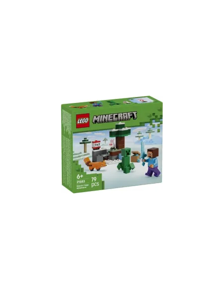 Lego minecraft la aventura de steve en la taiga