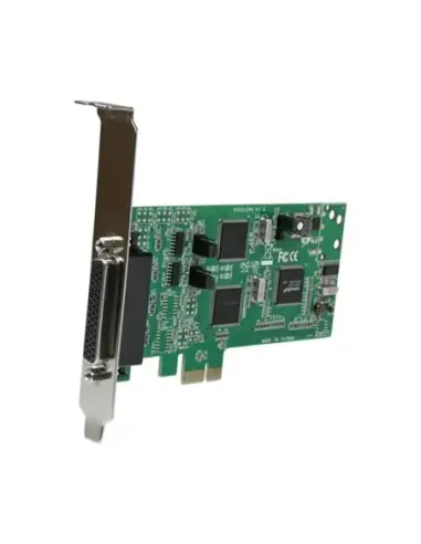 Tarjeta de puertos startech pci express pcie de 4 puertos serie serial combo rs232 y rs485 rs422