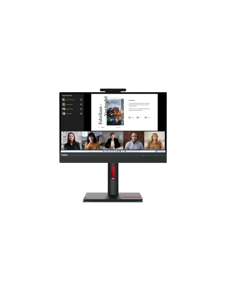 Lenovo ThinkCentre Tiny-In-One 22 Gen 5 pantalla para PC 54,6 cm (21.5") 1920 x 1080 Pixeles Full HD LED Negro