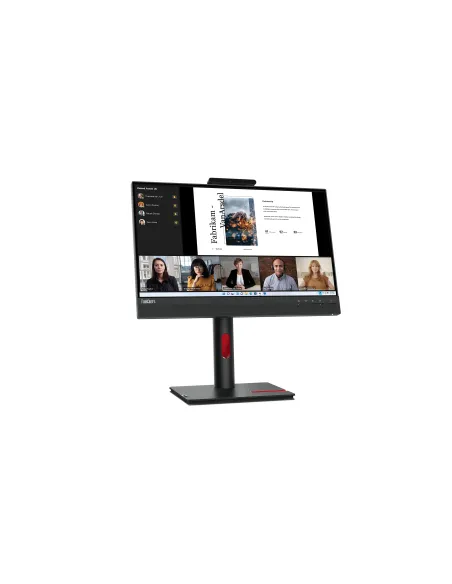 Lenovo ThinkCentre Tiny-In-One 22 Gen 5 pantalla para PC 54,6 cm (21.5") 1920 x 1080 Pixeles Full HD LED Negro
