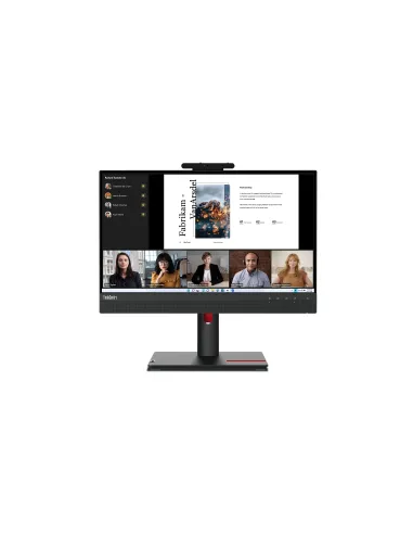 Lenovo ThinkCentre Tiny-In-One 22 Gen 5 pantalla para PC 54,6 cm (21.5") 1920 x 1080 Pixeles Full HD LED Negro