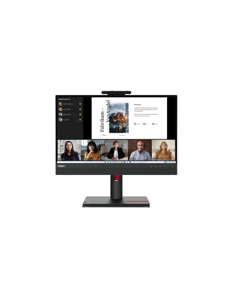 Lenovo ThinkCentre Tiny-In-One 22 Gen 5 pantalla para PC 54,6 cm (21.5") 1920 x 1080 Pixeles Full HD LED Negro