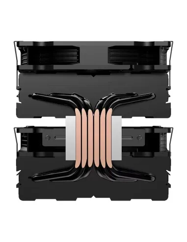 Hiditec C40 PRO Procesador Refrigerador de aire 14 cm Negro 1 pieza(s)