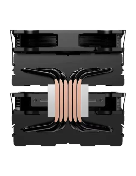 Hiditec C40 PRO Procesador Refrigerador de aire 14 cm Negro 1 pieza(s)