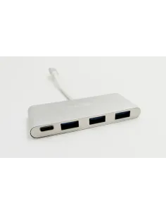 CoolBox COO-HUC3U3PD hub de interfaz USB 3.2 Gen 1 (3.1 Gen 1) Type-C 5000 Mbit s Aluminio 2