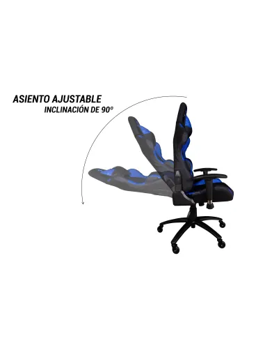 Deep Gaming DEEPGAMING SILLA DEEPCOMMAND2 RUEDAS DE GOMA