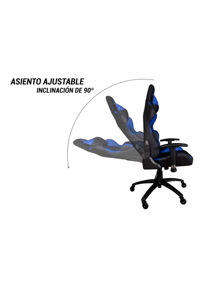 Deep Gaming DEEPGAMING SILLA DEEPCOMMAND2 RUEDAS DE GOMA