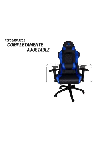 Deep Gaming DEEPGAMING SILLA DEEPCOMMAND2 RUEDAS DE GOMA