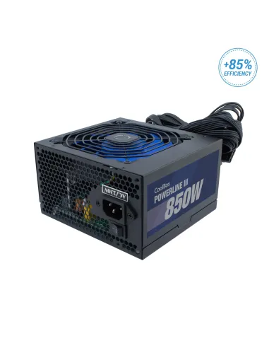 CoolBox FUENTE DE ALIMENTACION ATX POWERLINE III 850W 85%EFI