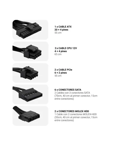 CoolBox FUENTE DE ALIMENTACION ATX POWERLINE III 850W 85%EFI