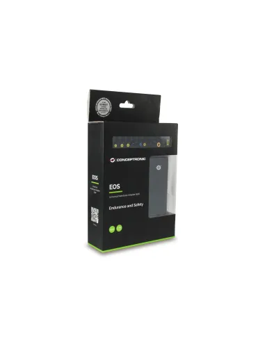 Conceptronic CNB65 adaptador e inversor de corriente Interior 65 W Negro