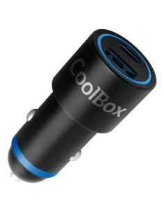 CoolBox CARGADOR USB COCHE 48W USB-A USB-C