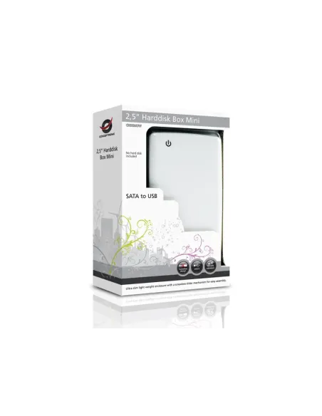Conceptronic Caja de disco duro 2.5”