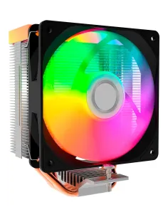 CoolBox GAMING REFRIGERADOR CPU ARGB INFINITE AIR 120 4 HEATPIPES 180W TDP