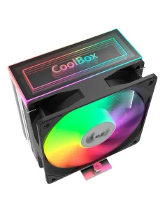 CoolBox GAMING REFRIGERADOR CPU ARGB INFINITE AIR 120 4 HEATPIPES 180W TDP 2
