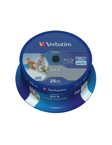 Verbatim 43811 disco blu-ray lectura escritura (BD) BD-R 25 GB 25 pieza(s)