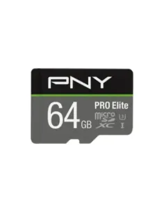 Tarjeta memoria micro sd pny 64gb elite uhs - i c10 microsdxc